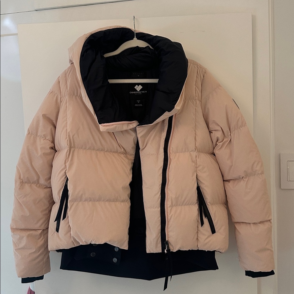 Obermeyer Women's Pink Down Jacket - image 1